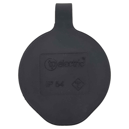 Gniazdo przenośne proste 16A 230V 2P+Z żółte Schuko 9962