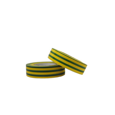 Taśma izolacyjna żółto-zielona19x20m E30-PVC1920YG