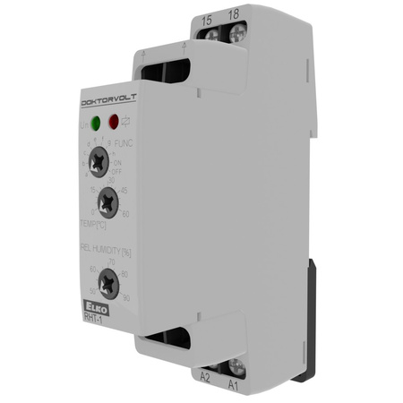 Higrotermostat do nadzoru i regulacji temperatury ELKO RHT-1