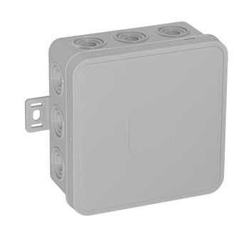 Puszka V6 n/t 12-wlotowa klik z osłabieniami popiel 400V 036-03