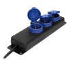 Przedłużacz warsztatowy bryzgoszczelny 3m Schuko OR-AE-13158(GS)/3M