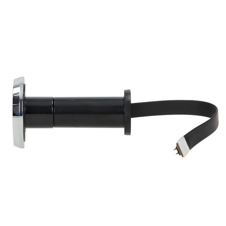 Elektroniczny wizjer do drzwi 4". szerokokątny obiektyw. bateryjny. srebrny OR-WIZ-1107