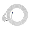 Przewód przyłączeniowy 2m z wtyczką kątową Uni-Schuko 250V 16A 3x1,5 mm² OMY PP-50 biały W-97179
