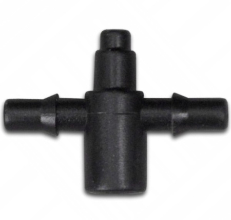 Dwójnik do emiterów i kroplowników patykowych 4mm Bradas DSK-5133L4