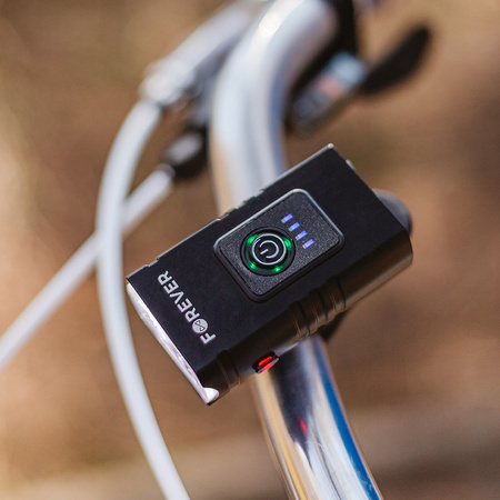 Zestaw lampek rowerowych Forever Outdoor Active BLG-200 USB, 300–400 lm, przód + tył T-50232