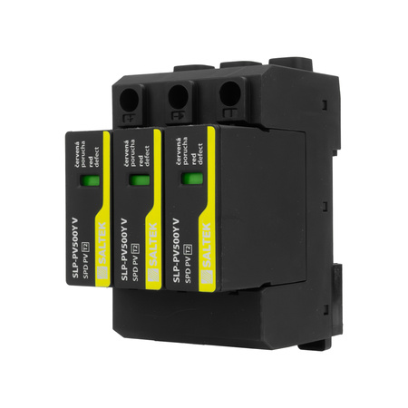 Ogranicznik przepięć PV typ 2 40kA SLP-PV1000 V/Y do 1020V DC szyna DIN warystorowy ochronnik przepięciowy fotowoltaiczny VDE A04302