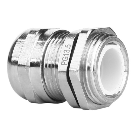 PG13.5 Dławnica kablowa 6,5-12mm IP68 mosiądz niklowany DGN DDL-PG13.5M-10AH