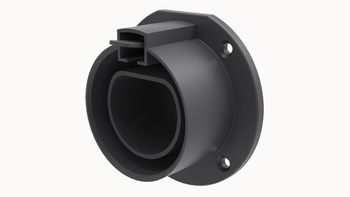 Uchwyt ścienny wtyku Typ 2 do ładowarki auta elektrycznego prosty DGN FEAC-V-03-01A(H)