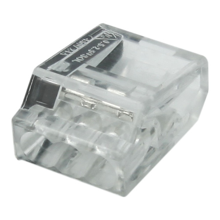 Złączka do puszek instalacyjnych 3x0.5-2.5 mm² VDE DGN 1 sztuka DG228-3.5-03P-1Y-00A