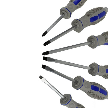 Wkrętaki ślusarskie CRV 6 elementów G30583