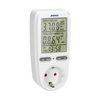 Watomierz. kalkulator energii z wyświetlaczem LCD. wersja schuko OR-WAT-435(GS)