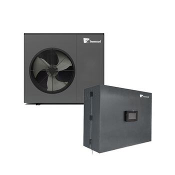 Pompa ciepła monoblok Kensol 10 KW z hydroboxem KTH1 3w1 z technologią EVI sprężarka Panasonic Kensol KTM10KW.KTHB