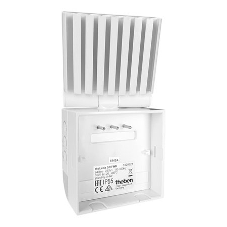 Reflektor LED 10W z czujnikiem ruchu IP55 S10 WH 4000K TH-N TH-1020921