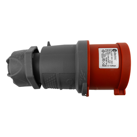 Wtyczka przenośna CEE 5P 32A IP44 400V VDE TP Electric 3107-301-1601