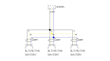 Rozdzielnica wisząca mDV 3x230V Doktorvolt® DV-2640-F