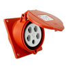 Gniazdo tablicowe skośne CEE 400V 32A/5P 83x90 mm 7061