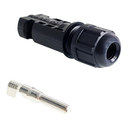 Epic Solar 4 M 4 - 6 mm2 MC4 Złącze przemysłowe fotowoltaiczne swobodne z podwójną zapadką męskie ze stykiem 44428201 Lapp Group 44428262