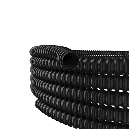 Rura spiralna GUS 22 mm czarna 30 m peszel OLGFE22