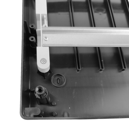 Rozdzielnica natynkowa IP65 24 (12+12) czarna modułowa transparentne drzwi M-L 2x12 HIGHT 940.24.NN