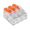 Złączka instalacyjna zaciskowa 3-przewodowa na dowolny przewód 0.2-4mm2 IEC 450V/32A 100 szt. OR-SZ-8005/3/100