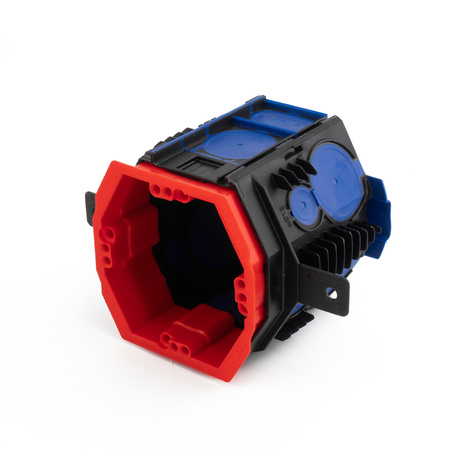 F-tronic Pierścień dystansowy 1 sztuka kompensujący grubość tynku do puszek instalacyjnych piankowych podtynkowych Ø82mm UI10 wyrównujący 739 UI10PA