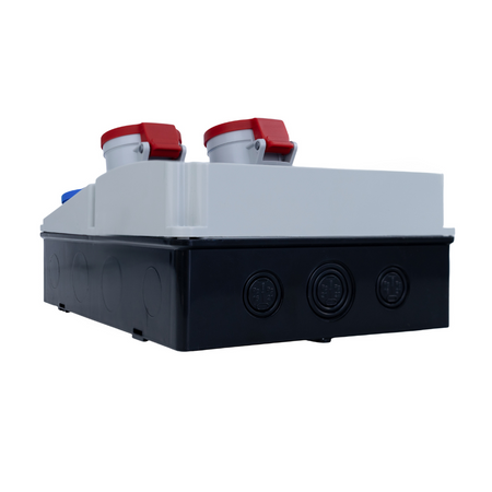 Rozdzielnica budowlana JUN-S/FI 1x 32A 1x 16A 3x230V IP44 Masalb Masalb1