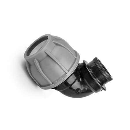 Kolanko do rur PE 20mm 90° z gwintem wewnętrznym 3/4" PN10 DSRA10K20F34