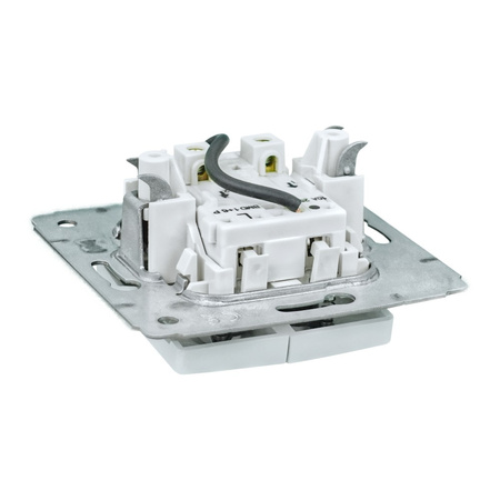 CARIVA Biały Przycisk sterowania roletami żaluzjowy 1131-131AB-FA130