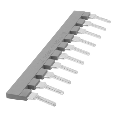Mostek wtykowy 10-torowy EB 10-10 do złączek szynowych PC10 DGN 3527