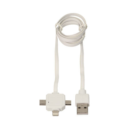 Ładowarka Power USB Cabel 3w1 9002/UC80CN