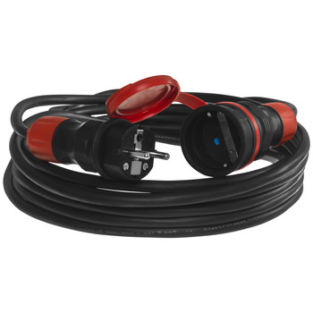 Przedłużacz PS-X1/44S 5m 250V 16A 2P+Z H05RR-F 3×1,5 mm² IP44 W-99161