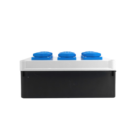 Rozdzielnica budowlana 6x230V kompaktowa erbetka hermetyczna IP54 typ E niezabezpieczona skrzynka Doktorvolt DV-0171-F