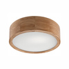 Lampa sufitowa plafon drewniany dębowy LED 1-punktowy okrągły 28 cm LD-PD-6.1 DAB