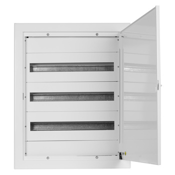 Doktorvolt Rozdzielnica podtynkowa 3x24 skrzynka elektryczna modułowa metalowa IP30 MP72/3/24