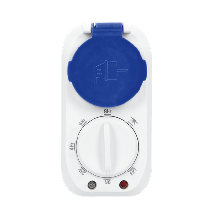 Programator czasowy mechaniczny z czujnikiem zmierzchu.16A/230A. zewnętrzny. IP44 OR-PRE-446