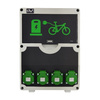 Stacja ładowania rowerów elektrycznych 12 modułowa 4x230V 4xRCBO Doktorvolt DV-2137