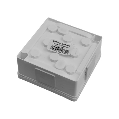 Puszka natynkowa 4-wlotowa VIPLAST IP55 VP-01 001-01