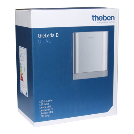 Kinkiet zewnętrzny elewacyjny LED 8,5W 3000K IP55 theLeda D UL AL TH-N TH-1020703