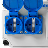 Rozdzielnica budowlana 32A CEE 2x230V 16A erbetka Schuko IP44 BALS bez zabezpieczeń BL89058