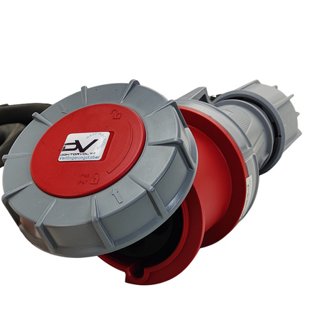 Przedłużacz 10m siłowy 63A/5P IP67 CEE 400V 5x16 mm2 Doktorvolt® DV-4759-CEE-63