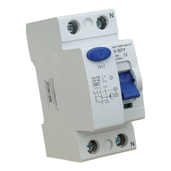 Wyłącznik różnicowoprądowy 2P 25A 30mA typ AC Doktorvolt DV-5019
