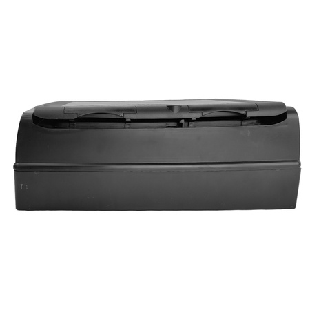 Rozdzielnica natynkowa IP65 24 (12+12) czarna modułowa transparentne drzwi M-L 2x12 HIGHT 940.24.NN