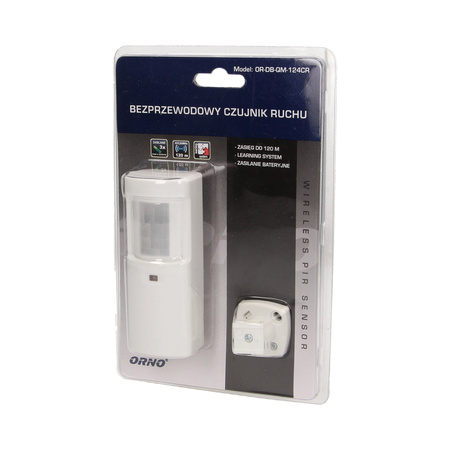 Czujnik ruchu do dzwonków bezprzewodowych z serii LOGICO OR-DB-QM-124CR