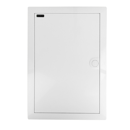 Rozdzielnica modułowa podtynkowa 2x12 zabezpieczona 8xMCB 1xRCCB VDE ogranicznik przepięć Saltek okablowana skrzynka elektryczna Hager 505,50x348x98mm zaciski rozgałęźne Doktorvolt DV-6203-PT