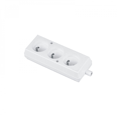 Gniazdo wtyczkowe 3x2P+Z GN-370