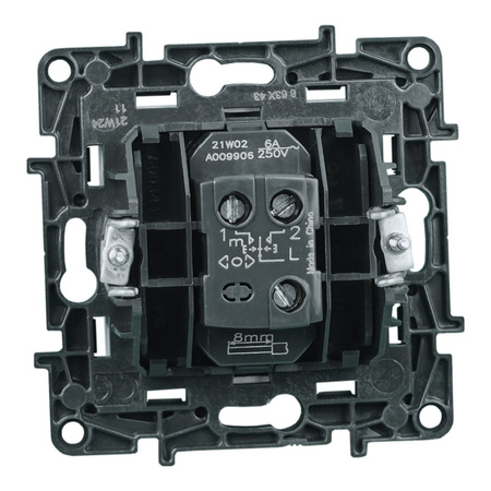 NILOE STEP Przycisk roletowy 2-pozycyjny biały 0004-00013-22755