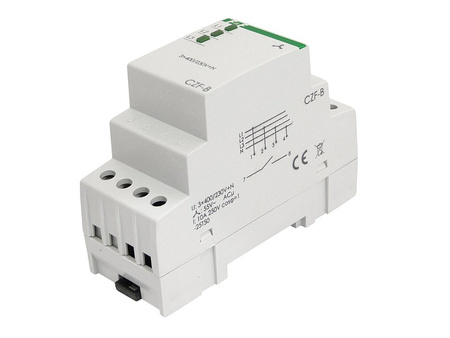 Czujnik zaniku fazy przekaźnik 230V max10A 1Z 4sek 55V F&F CZF-B