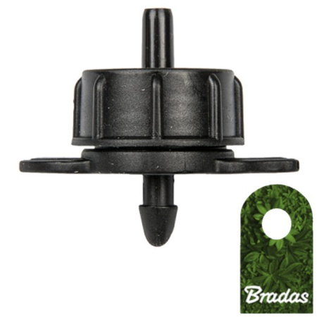 50x Kroplownik z przepływem turbulentnym 4l/h wyjście 4mm Bradas DSE-TOD04-50