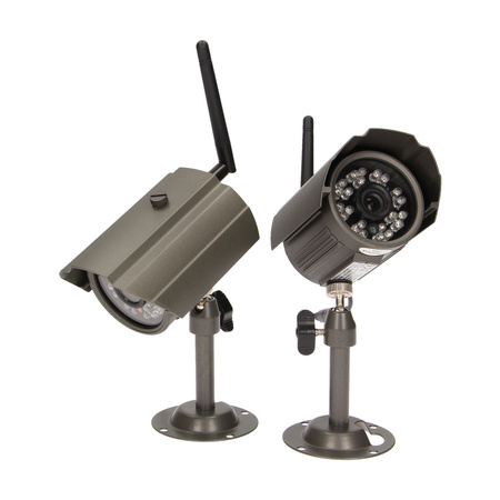 System do monitoringu 4-kanałowy. bezprzewodowy CCTV. monitor LCD 7" OR-MT-JE-1801