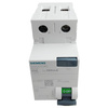 SIEMENS Wyłącznik różnicowoprądowy 25A 2P 300mA Typ AC VDE RCD 5SV4612-OKL